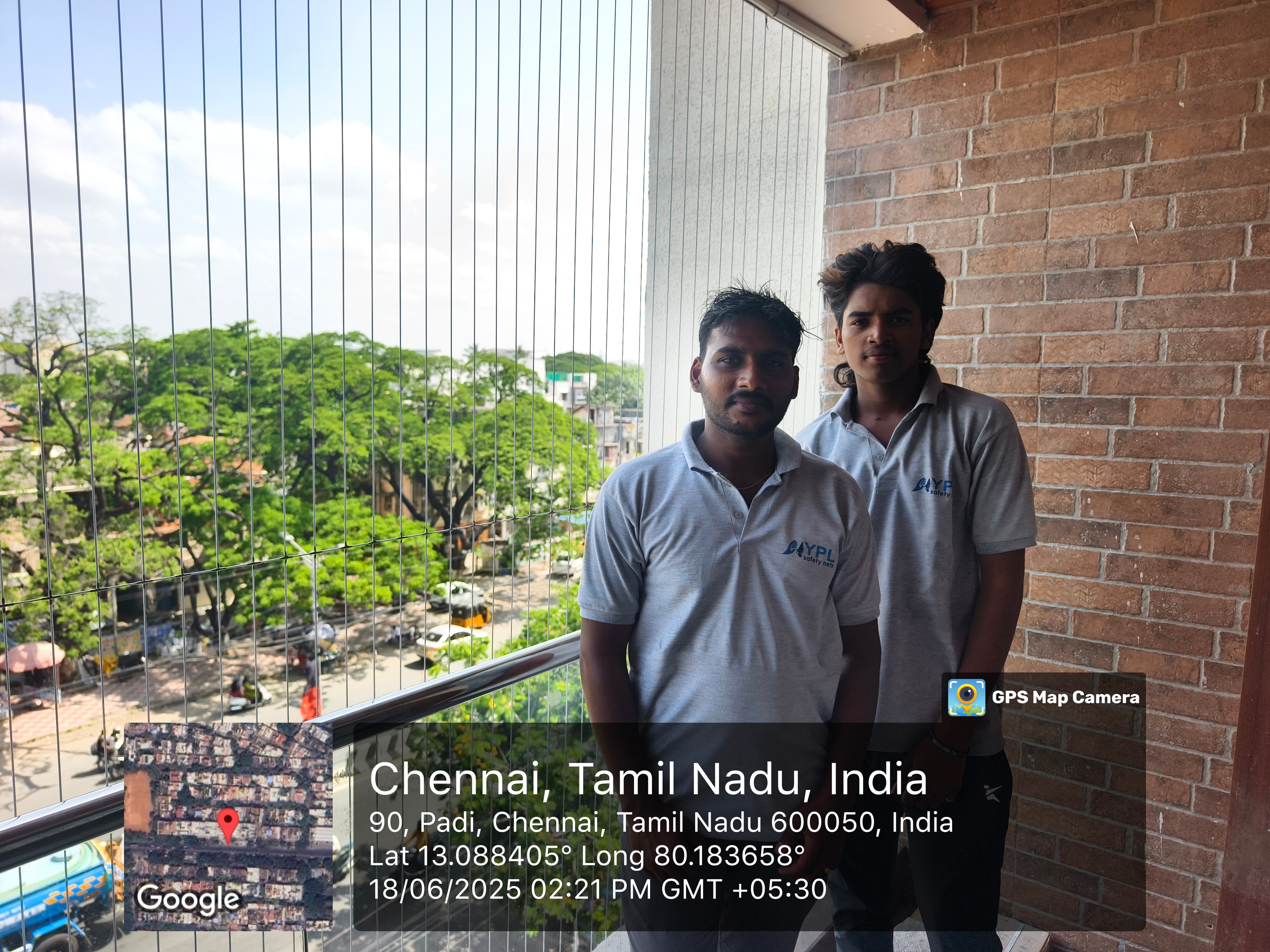 YPL Safety Nets installation team Chennai